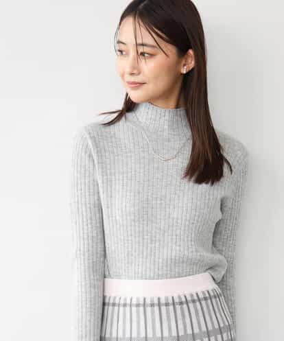 F1FAG56150 MK MICHEL KLEIN(小さいサイズ) 【小さいサイズ】[ウール100]SUPER FINE WOOLベーシックタートルネックニット