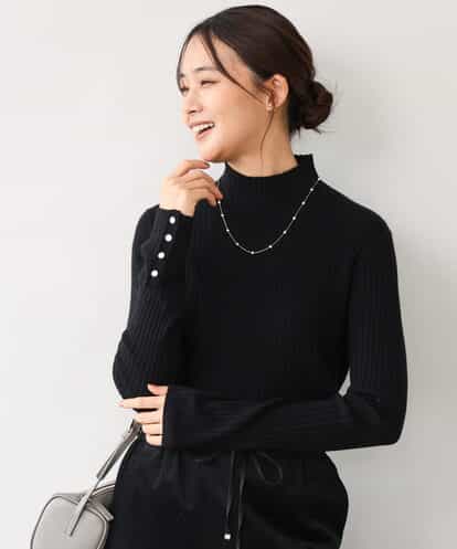 F1FAG56150 MK MICHEL KLEIN(小さいサイズ) 【小さいサイズ】[ウール100]SUPER FINE WOOLベーシックタートルネックニット