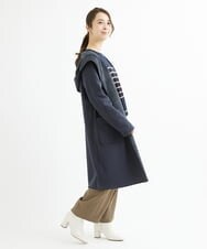 F1FAV52130 MK MICHEL KLEIN(小さいサイズ)(メゾン ドゥ サンク) 【小さいサイズ】カラーボーダー柄ニット/洗える グリーン