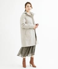 F1FAV53170 MK MICHEL KLEIN(小さいサイズ)(メゾン ドゥ サンク) 【小さいサイズ】ふわふわカラーニット/洗える グリーン