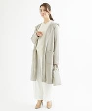 F1FAV53170 MK MICHEL KLEIN(小さいサイズ)(メゾン ドゥ サンク) 【小さいサイズ】ふわふわカラーニット/洗える グリーン