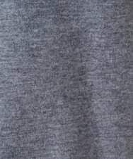 F1FBD50120 MK MICHEL KLEIN(小さいサイズ)(メゾン ドゥ サンク) 【小さいサイズ】配色レイヤードデザインニット/洗える グレー