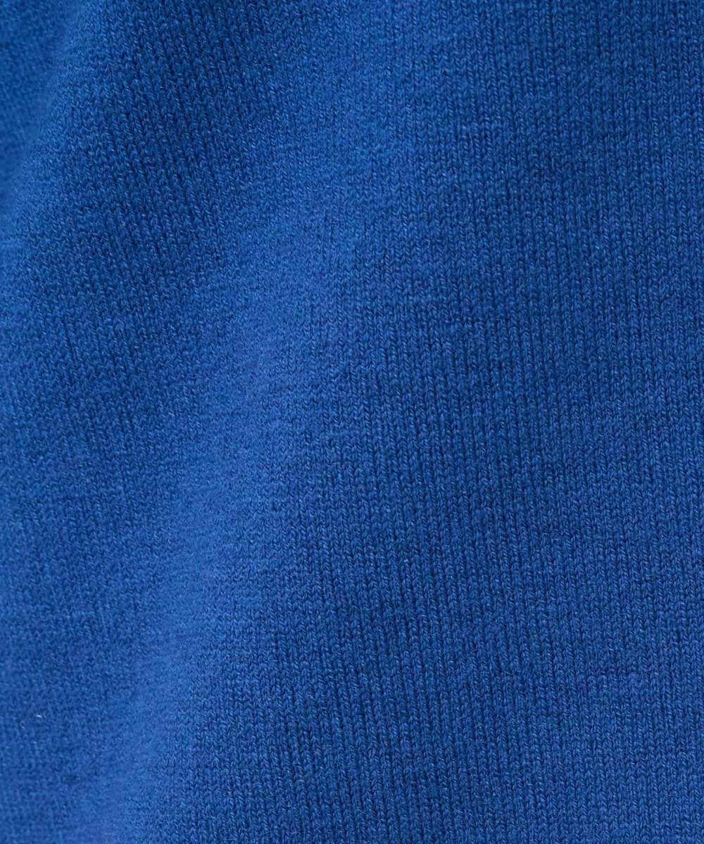 F1FBD50120 MK MICHEL KLEIN(小さいサイズ)(メゾン ドゥ サンク) 【小さいサイズ】配色レイヤードデザインニット/洗える グレー