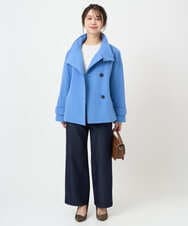 F1FBD52160 MK MICHEL KLEIN(小さいサイズ)(メゾン ドゥ サンク) 【小さいサイズ】スパンコールラメ入りニット/洗える ピンク