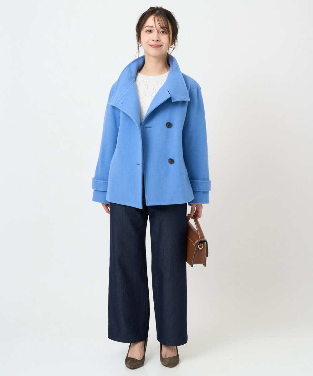 F1FBD52160 MK MICHEL KLEIN(小さいサイズ)(メゾン ドゥ サンク) 【小さいサイズ】スパンコールラメ入りニット/洗える ピンク