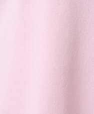 F1FDD14130 MK MICHEL KLEIN(小さいサイズ)(メゾン ドゥ サンク) 【小さいサイズ】配色デザインニット/洗える ピンク