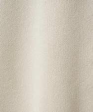 F1FDD16130 MK MICHEL KLEIN(小さいサイズ)(メゾン ドゥ サンク) 【小さいサイズ】スウェットライクニットフーディー/洗える グレー