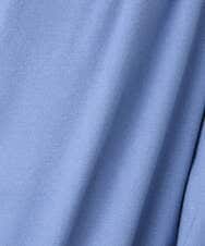 F1FDD60140 MK MICHEL KLEIN(小さいサイズ)(メゾン ドゥ サンク) 配色ラインVネックニット/洗える ライトブルー