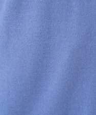 F1FDD60140 MK MICHEL KLEIN(小さいサイズ)(メゾン ドゥ サンク) 【小さいサイズ】配色ラインVネックニット/洗える ライトブルー