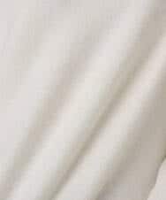 F1FDD62150 MK MICHEL KLEIN(小さいサイズ)(メゾン ドゥ サンク) クロップド丈ニットフーディー/洗える グレー