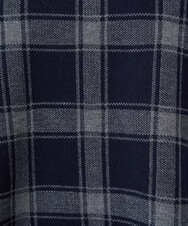 F1FDD67150 MK MICHEL KLEIN(小さいサイズ)(メゾン ドゥ サンク) 【小さいサイズ】チェック柄ニットプルオーバー/洗える ベージュ