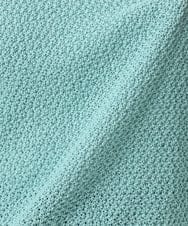 F1FFD23140 MK MICHEL KLEIN(小さいサイズ)(メゾン ドゥ サンク) 【小さいサイズ】鹿の子編みニット/洗える ミントグリーン