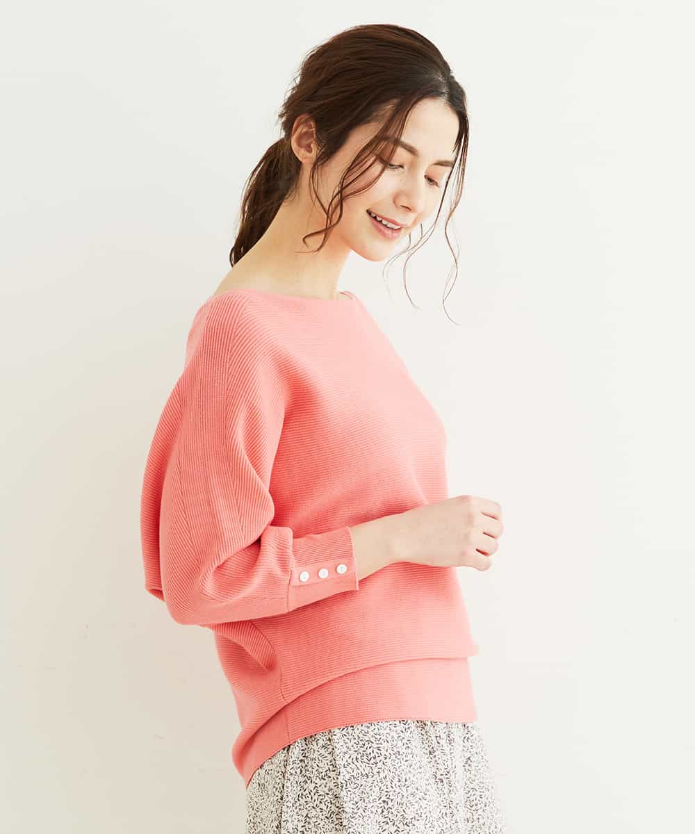 小さいサイズ 洗える ドルマンスリーブニット ニット セーター Mk Michel Klein 小さいサイズ メゾン ドゥ サンク イトキンオンラインストア