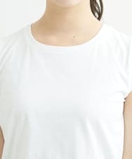F1FFS25140 MK MICHEL KLEIN(小さいサイズ)(メゾン ドゥ サンク) 【小さいサイズ】ニットベストレイヤード ツインセット/洗える ライトグリーン