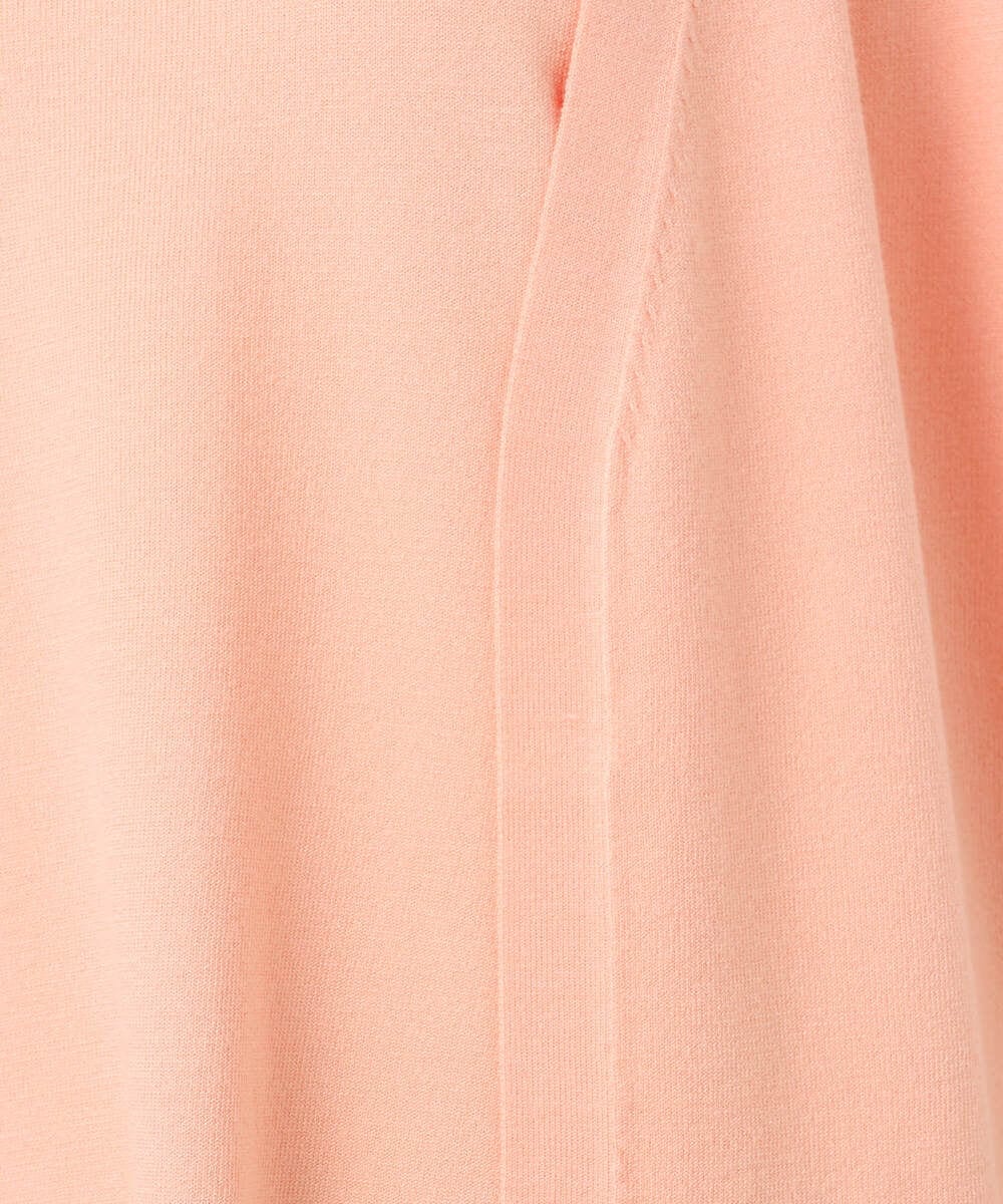 F1FGD30170 MK MICHEL KLEIN(小さいサイズ)(メゾン ドゥ サンク) 【小さいサイズ】カラーニットアンサンブル/洗える ライトブルー