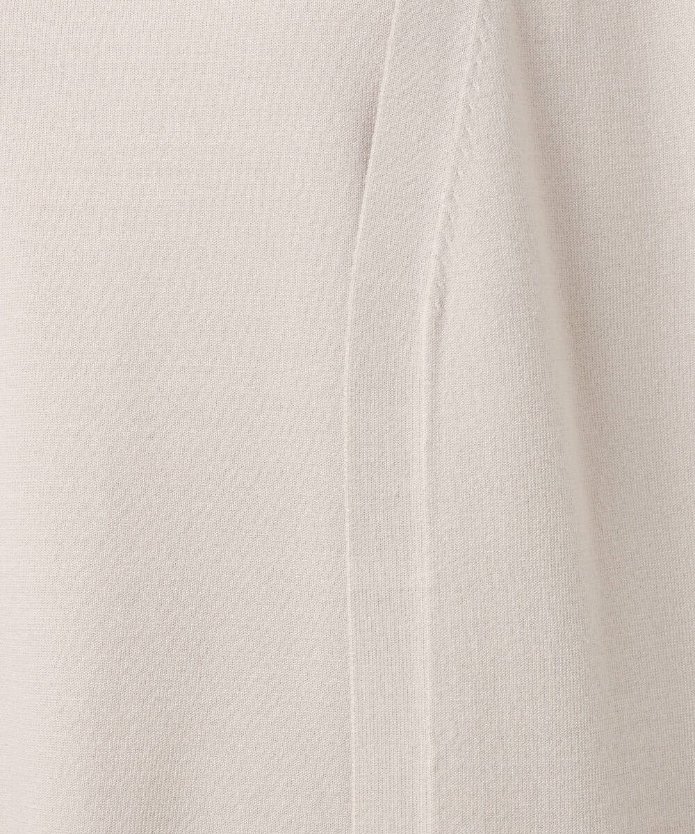 F1FGD30170 MK MICHEL KLEIN(小さいサイズ)(メゾン ドゥ サンク) 【小さいサイズ】カラーニットアンサンブル/洗える ライトブルー