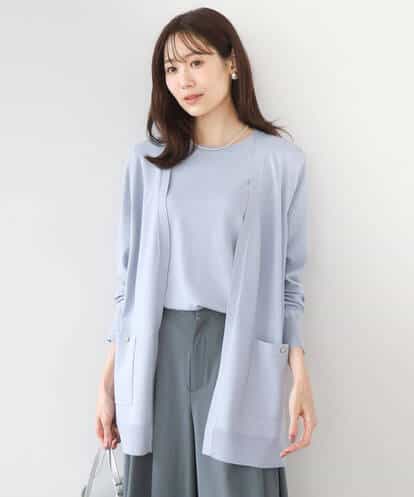 F1FGD30170  【小さいサイズ】カラーニットアンサンブル/洗える