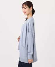 F1FGD30170 MK MICHEL KLEIN(小さいサイズ)(メゾン ドゥ サンク) 【小さいサイズ】カラーニットアンサンブル/洗える ライトブルー