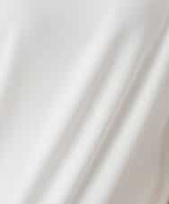 F1FGD40110 MK MICHEL KLEIN(小さいサイズ)(メゾン ドゥ サンク) 【小さいサイズ】フレンチスリーブニット/接触冷感/UVカット/洗える ネイビー