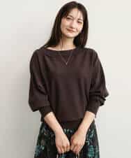 F1FJD34140 MK MICHEL KLEIN(小さいサイズ)(メゾン ドゥ サンク) 【小さいサイズ】[洗える/前後2way]ロールネックカラードルマンニット アイボリー