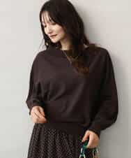 F1FJD34140 MK MICHEL KLEIN(小さいサイズ)(メゾン ドゥ サンク) 【小さいサイズ】[洗える/前後2way]ロールネックカラードルマンニット アイボリー