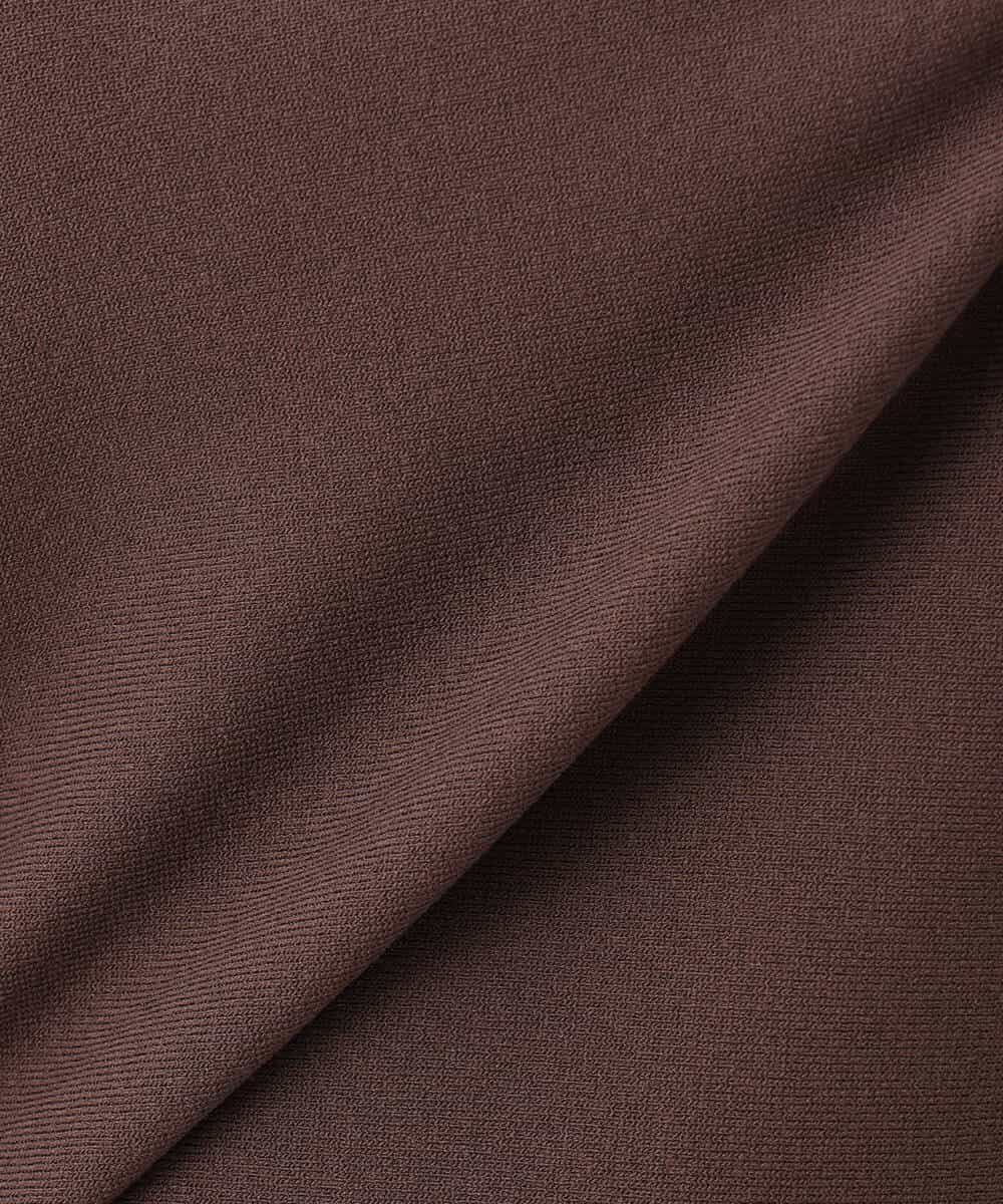 F1FJD34140 MK MICHEL KLEIN(小さいサイズ)(メゾン ドゥ サンク) 【小さいサイズ】[洗える/前後2way]ロールネックカラードルマンニット アイボリー