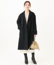 F1HAA52170 MK MICHEL KLEIN(小さいサイズ)(メゾン ドゥ サンク) 【小さいサイズ】ウールライクカーゴスカート/洗える アイボリー