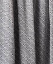 F1HAD04140 MK MICHEL KLEIN(小さいサイズ)(メゾン ドゥ サンク) 【小さいサイズ】チェック柄シフォンスカート/洗濯機で洗える ブラック