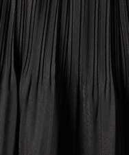 F1HAD44160 MK MICHEL KLEIN(小さいサイズ)(メゾン ドゥ サンク) 【小さいサイズ】ブライトシアープリーツスカート/洗える ブルー