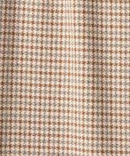 F1HAD45160 MK MICHEL KLEIN(小さいサイズ)(メゾン ドゥ サンク) 【小さいサイズ】ガンクラブチェック柄ナロースカート/洗える ベージュ