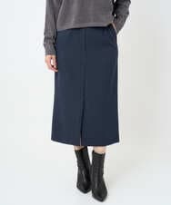 F1HAD45160 MK MICHEL KLEIN(小さいサイズ)(メゾン ドゥ サンク) 【小さいサイズ】ガンクラブチェック柄ナロースカート/洗える ベージュ