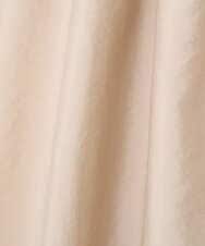 F1HBD57170 MK MICHEL KLEIN(小さいサイズ)(メゾン ドゥ サンク) 【小さいサイズ】ヴィンテージ加工タックギャザースカート/洗える ベージュ