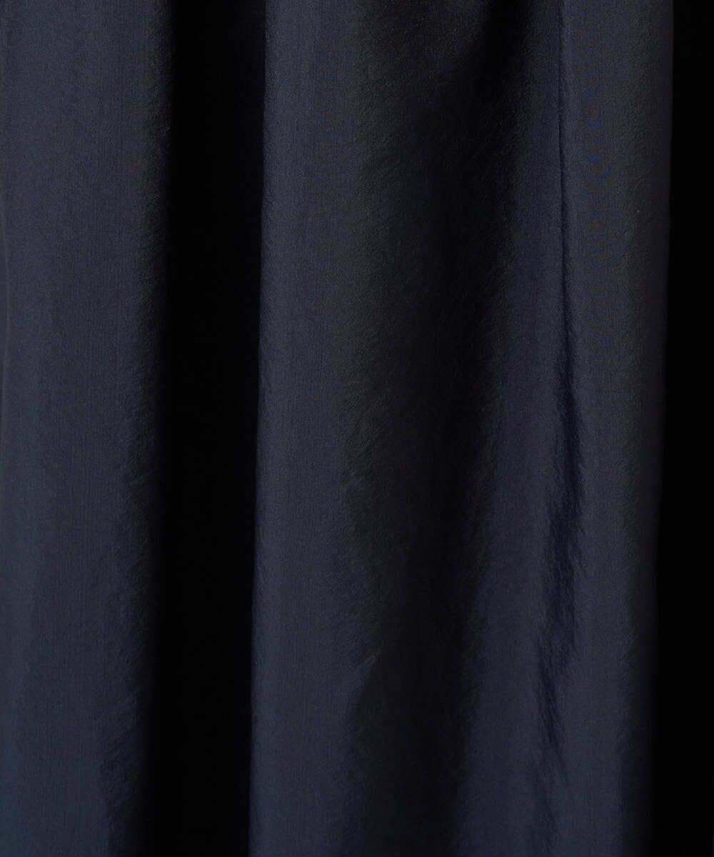 F1HBD57170 MK MICHEL KLEIN(小さいサイズ)(メゾン ドゥ サンク) 【小さいサイズ】ヴィンテージ加工タックギャザースカート/洗える ベージュ