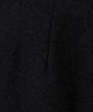 F1HBD58170 MK MICHEL KLEIN(小さいサイズ)(メゾン ドゥ サンク) 【小さいサイズ】ループネップツイードIラインスカート/洗える アイボリー