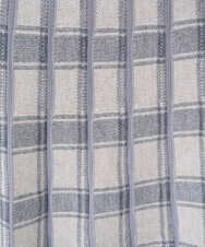 F1HDD01170 MK MICHEL KLEIN(小さいサイズ)(メゾン ドゥ サンク) 【小さいサイズ】チェック柄プリーツニットスカート/洗える ベージュ