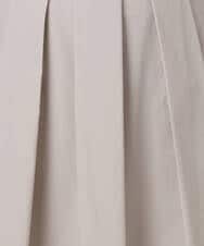 F1HDD60170 MK MICHEL KLEIN(小さいサイズ)(メゾン ドゥ サンク) メモリータフタ タックフレアスカート/洗える ライトブルー