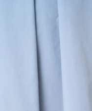 F1HDD60170 MK MICHEL KLEIN(小さいサイズ)(メゾン ドゥ サンク) 【小さいサイズ】メモリータフタ タックフレアスカート/洗濯機で洗える ライトブルー