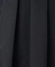 F1HDD60170 MK MICHEL KLEIN(小さいサイズ)(メゾン ドゥ サンク) 【小さいサイズ】メモリータフタ タックフレアスカート/洗濯機で洗える ライトブルー