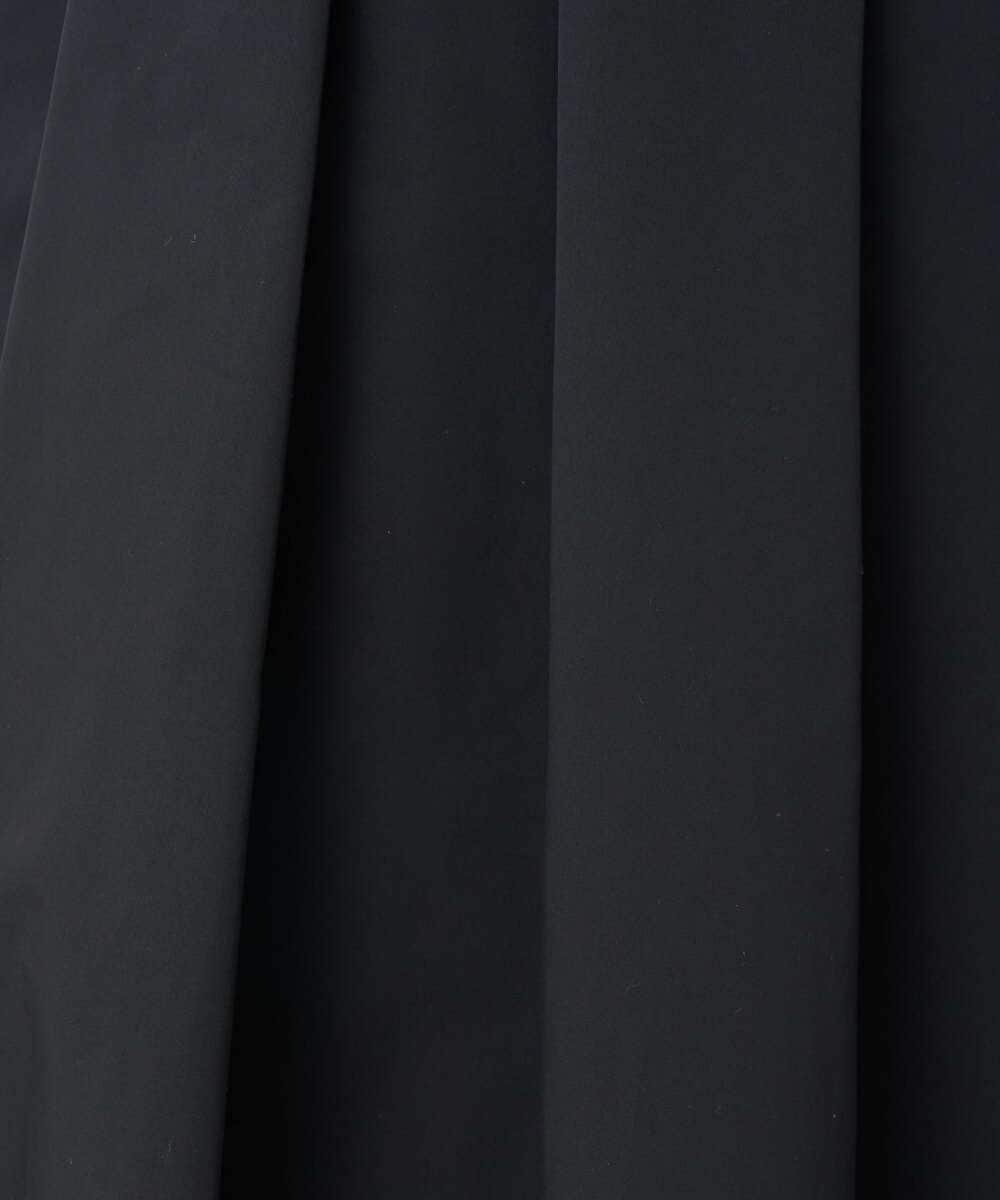 F1HDD60170 MK MICHEL KLEIN(小さいサイズ)(メゾン ドゥ サンク) 【小さいサイズ】メモリータフタ タックフレアスカート/洗濯機で洗える ライトブルー