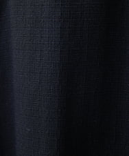 F1HDV91150 MK MICHEL KLEIN(小さいサイズ)(メゾン ドゥ サンク) 【小さいサイズ】ラメツイードフレアスカート/洗える ネイビー