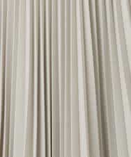 F1HFD15180 MK MICHEL KLEIN(小さいサイズ)(メゾン ドゥ サンク) 【小さいサイズ】プリーツデザインスカート/洗える ベージュ