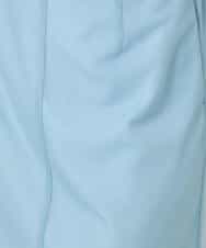 F1HGD20150 MK MICHEL KLEIN(小さいサイズ)(メゾン ドゥ サンク) オーガンジートリコットシアータイトスカート/洗える ネイビー