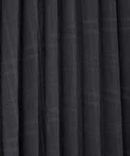 F1HJA71170 MK MICHEL KLEIN(小さいサイズ)(メゾン ドゥ サンク) 【小さいサイズ】楊柳シアーチェックプリーツスカート/洗える/セットアップ対応 ライトグレー