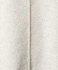 F1JAD40270 MK MICHEL KLEIN(小さいサイズ)(メゾン ドゥ サンク) 【小さいサイズ】スムースリバー ミドル丈コート ライトグレー