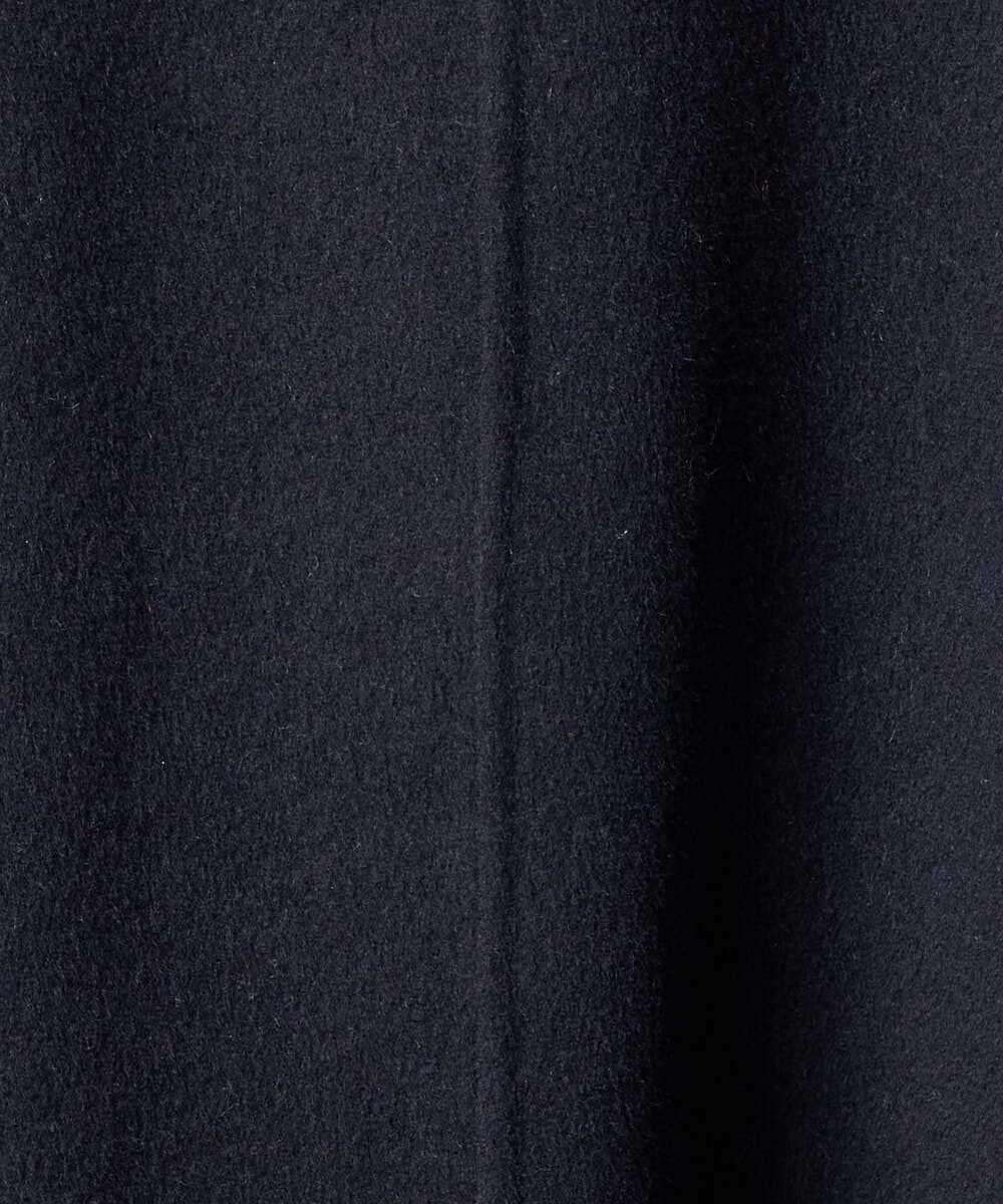 F1JAD40270 MK MICHEL KLEIN(小さいサイズ)(メゾン ドゥ サンク) 【小さいサイズ】スムースリバー ミドル丈コート ライトグレー