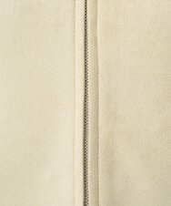 F1JDD32190 MK MICHEL KLEIN(小さいサイズ)(メゾン ドゥ サンク) 【小さいサイズ】フェイクスウェードショートブルゾン/洗える ベージュ