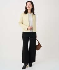 F1JDD32190 MK MICHEL KLEIN(小さいサイズ)(メゾン ドゥ サンク) 【小さいサイズ】フェイクスウェードショートブルゾン/洗える ベージュ