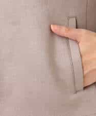 F1JDD32190 MK MICHEL KLEIN(小さいサイズ)(メゾン ドゥ サンク) 【小さいサイズ】フェイクスウェードショートブルゾン/洗える ベージュ