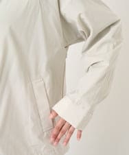 F1JDV14240 MK MICHEL KLEIN(小さいサイズ)(メゾン ドゥ サンク) 【小さいサイズ】ストレッチマウンテンパーカー/2サイズ展開/洗える カーキベージュ