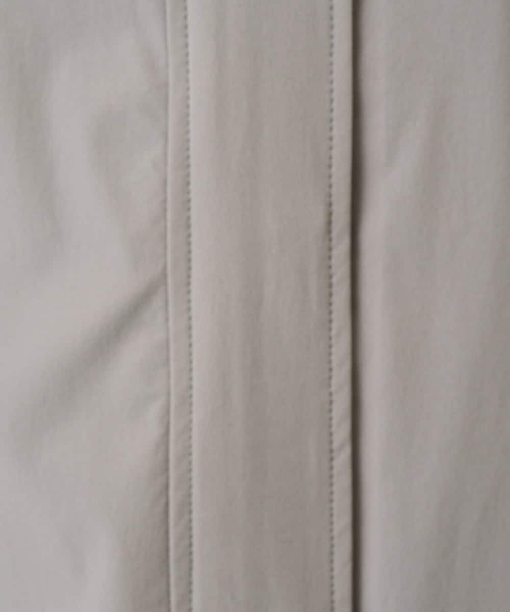 F1JFD14240 MK MICHEL KLEIN(小さいサイズ)(メゾン ドゥ サンク) 【小さいサイズ】ストレッチマウンテンパーカー/撥水加工/洗える モカ